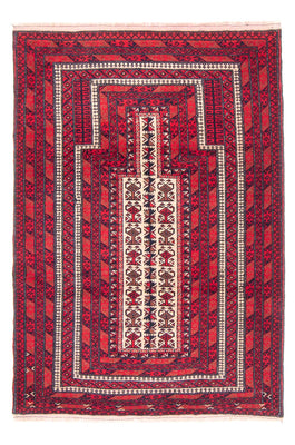 Baluch tapijt - Gebedskleed - 135 x 100 cm - beige