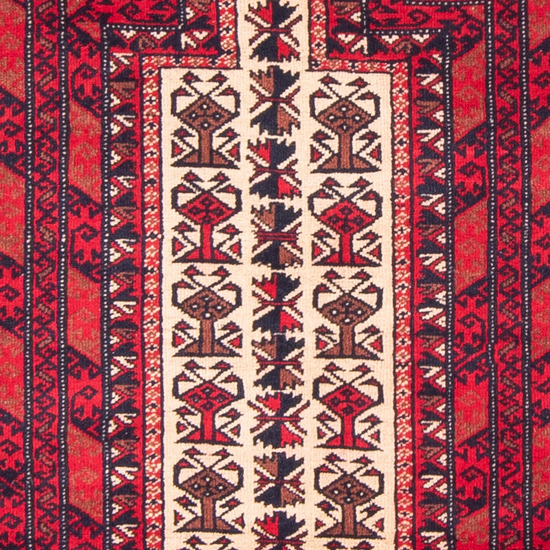 Baluch tapijt - Gebedskleed - 135 x 100 cm - beige