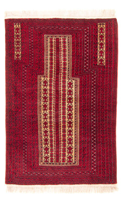 Baluch tapijt - Gebedskleed - 132 x 92 cm - beige