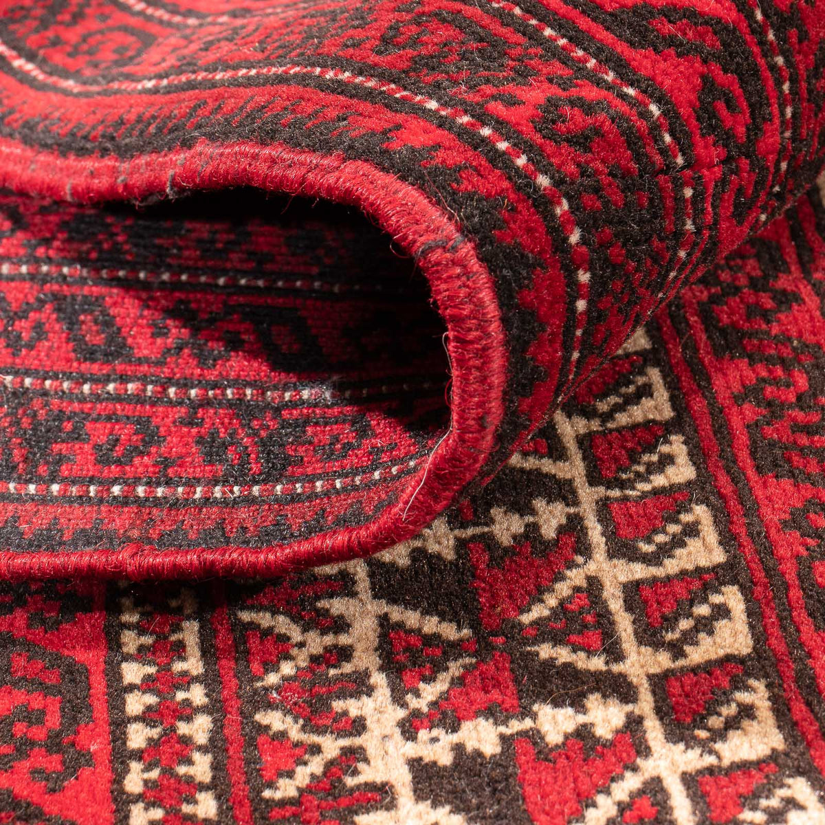 Baluch tapijt - Gebedskleed - 132 x 92 cm - beige