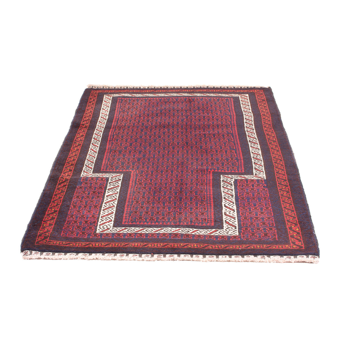 Baluch tapijt - Gebedskleed - 144 x 92 cm - rood