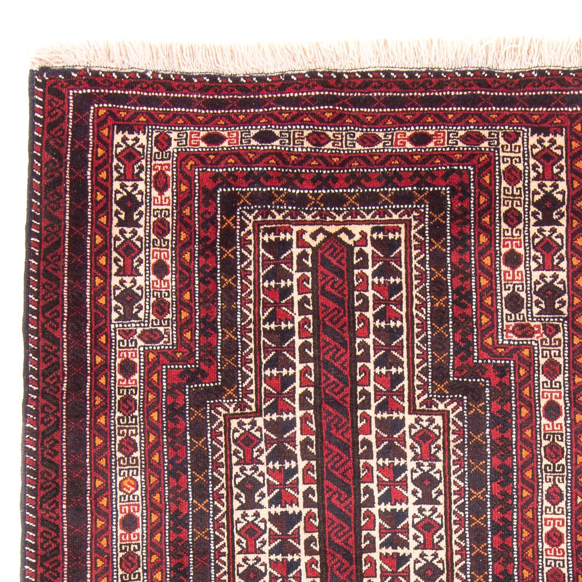 Baluch tapijt - Gebedskleed - 150 x 102 cm - beige