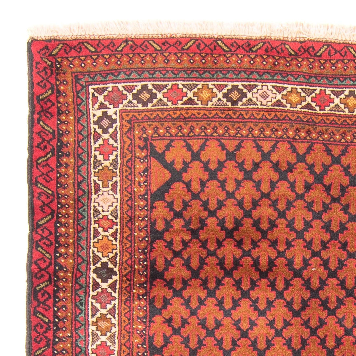 Baluch tapijt - Gebedskleed - 131 x 96 cm - rood