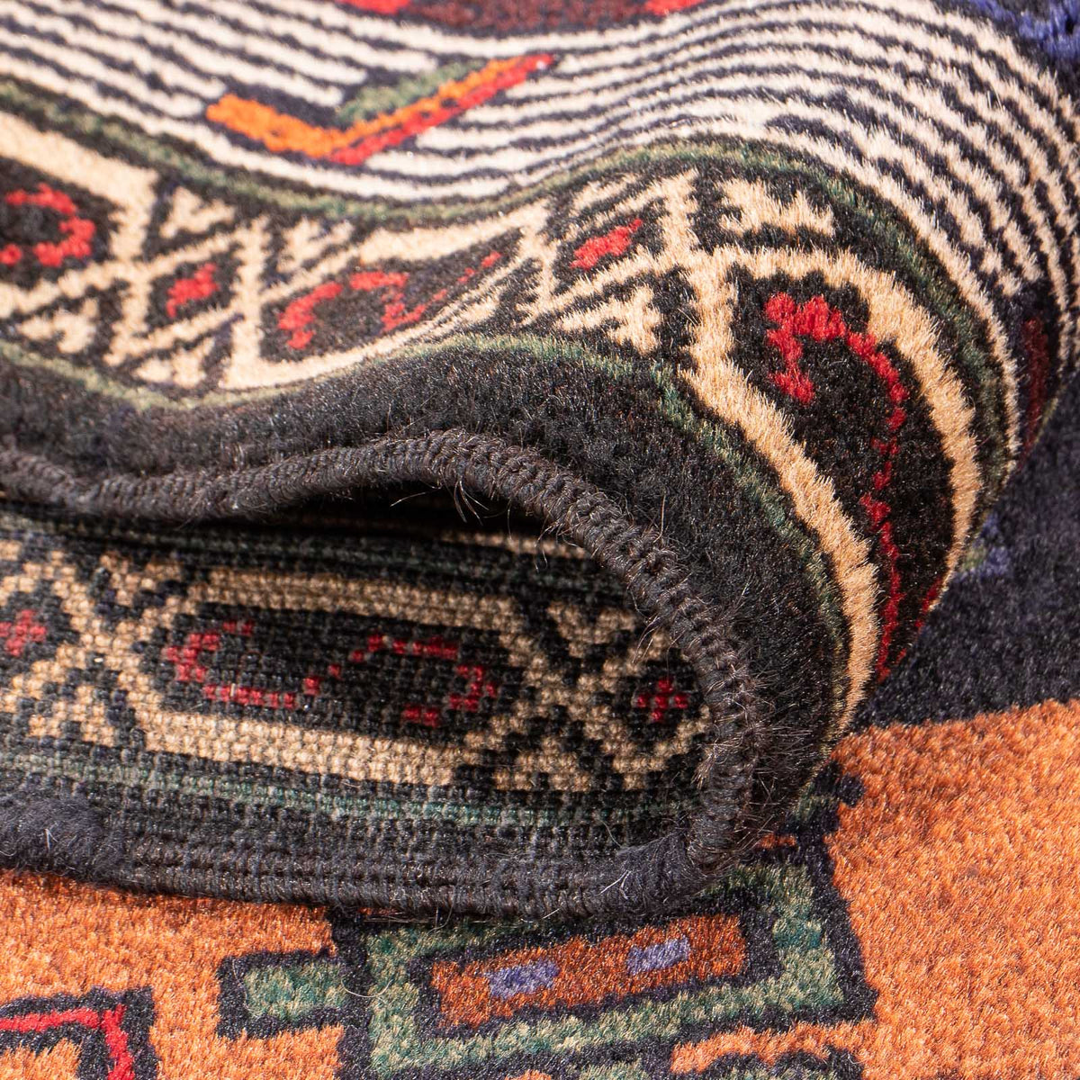 Baluch tapijt - Gebedskleed - 120 x 85 cm - donkerblauw