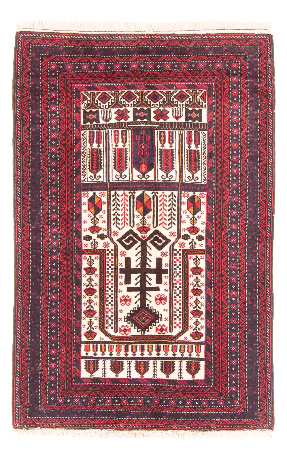 Baluch tapijt - 150 x 95 cm - beige