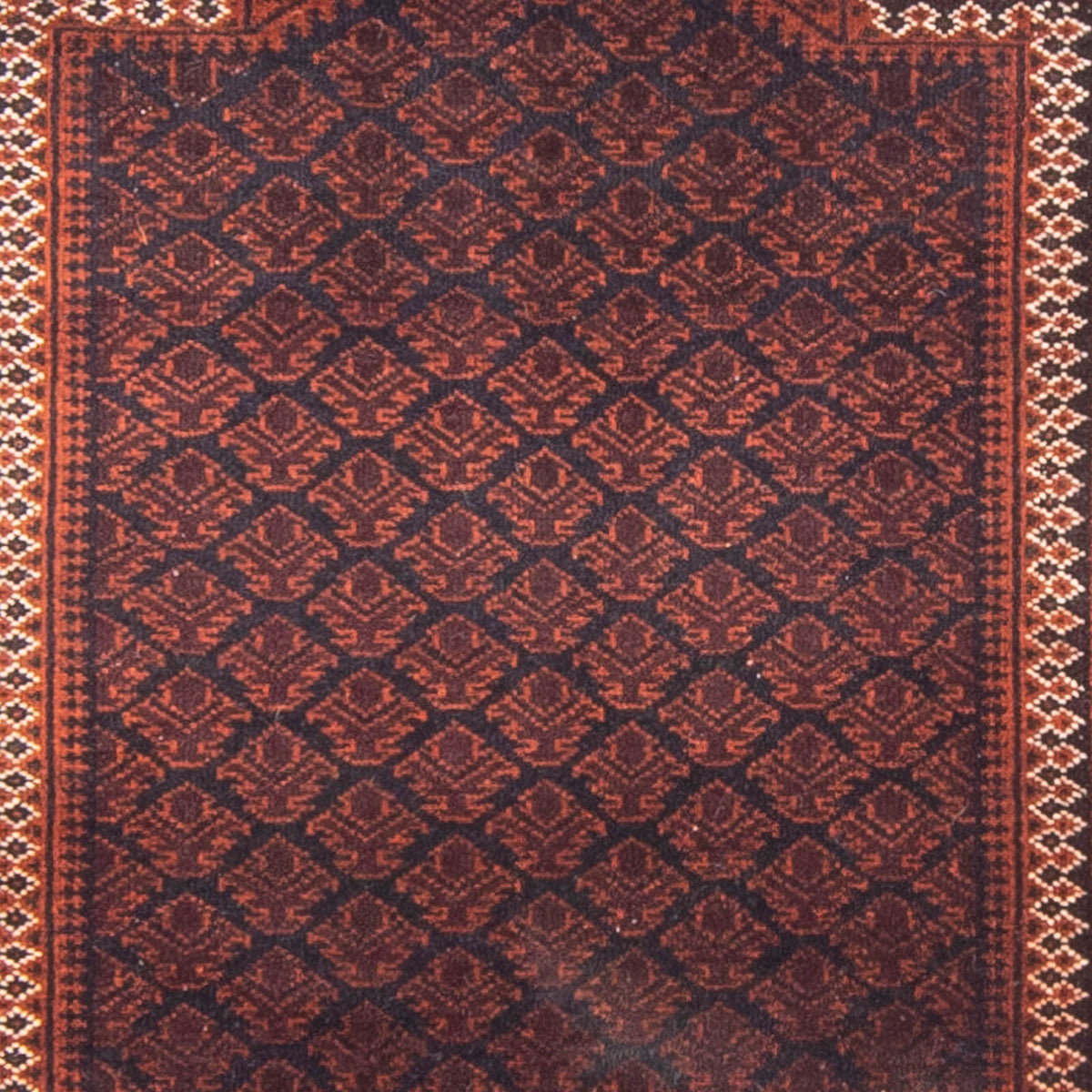 Baluch tapijt - Gebedskleed - 130 x 86 cm - donkerblauw