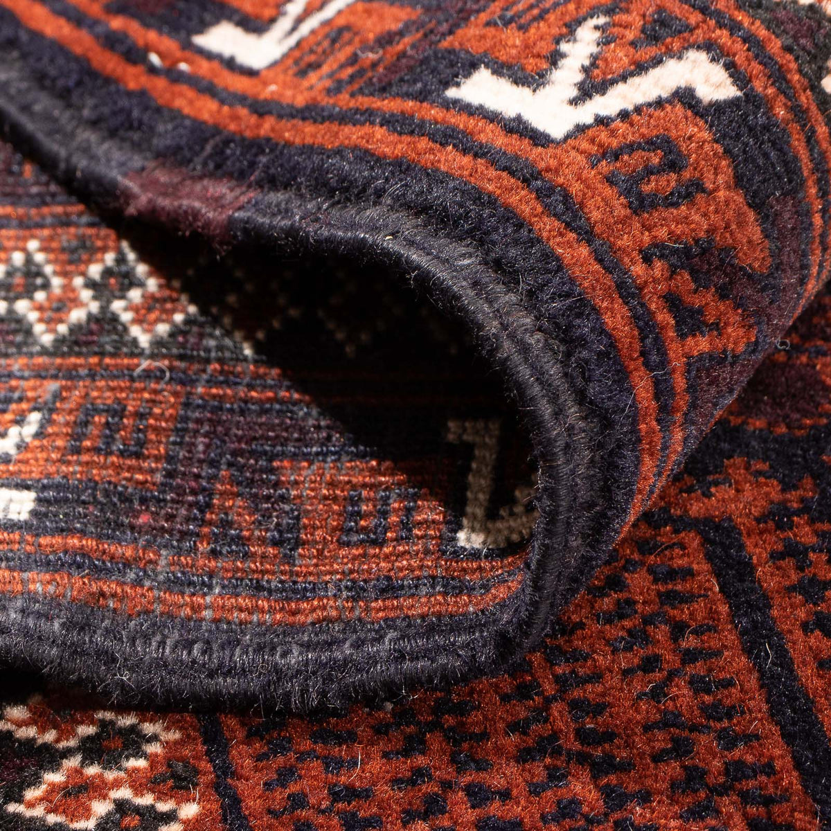 Baluch tapijt - Gebedskleed - 130 x 86 cm - donkerblauw