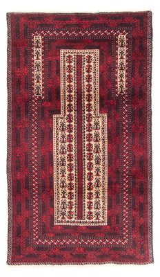 Baluch tapijt - Gebedskleed - 154 x 93 cm - beige