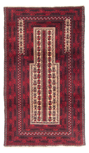 Baluch tapijt - Gebedskleed - 154 x 93 cm - beige