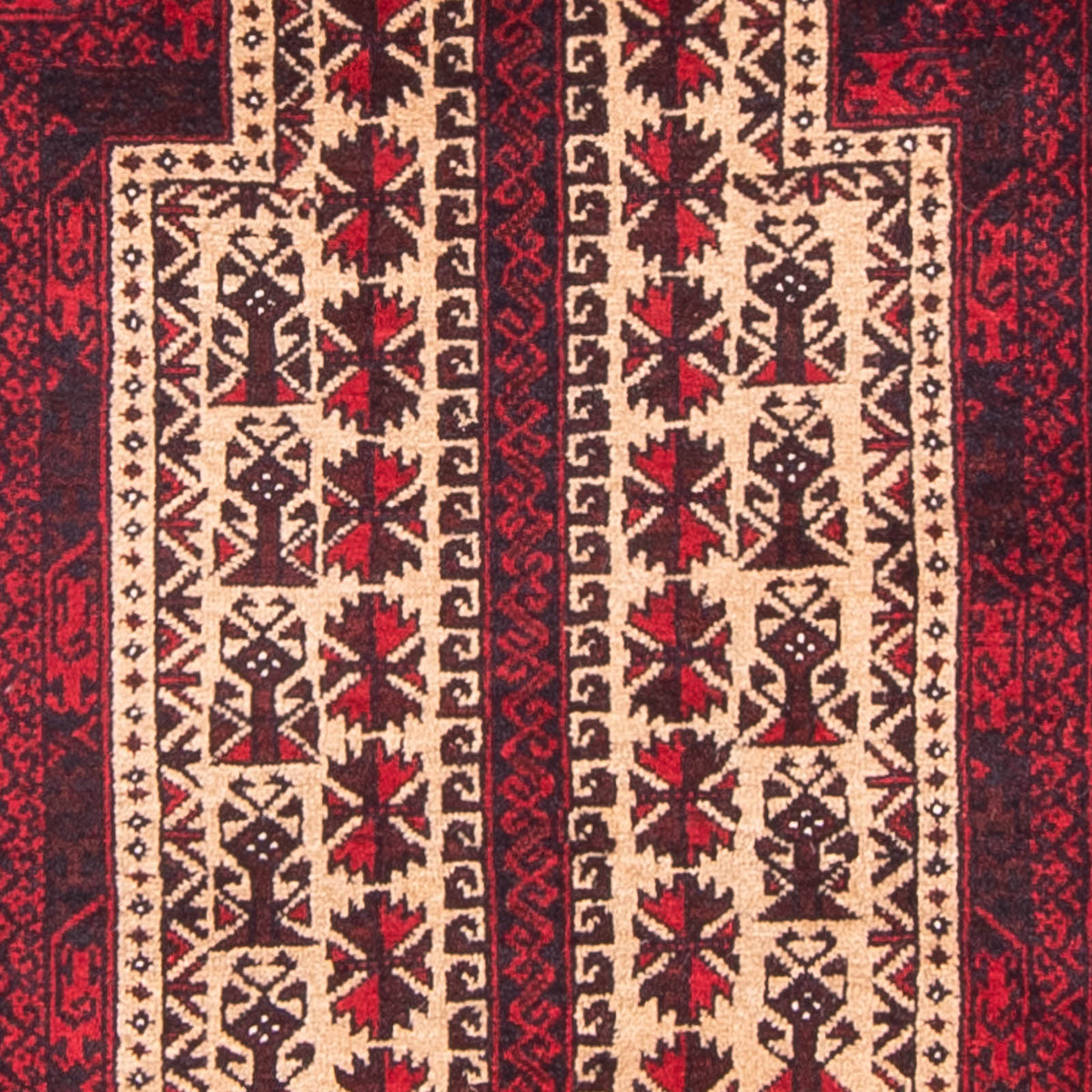 Baluch tapijt - Gebedskleed - 154 x 93 cm - beige