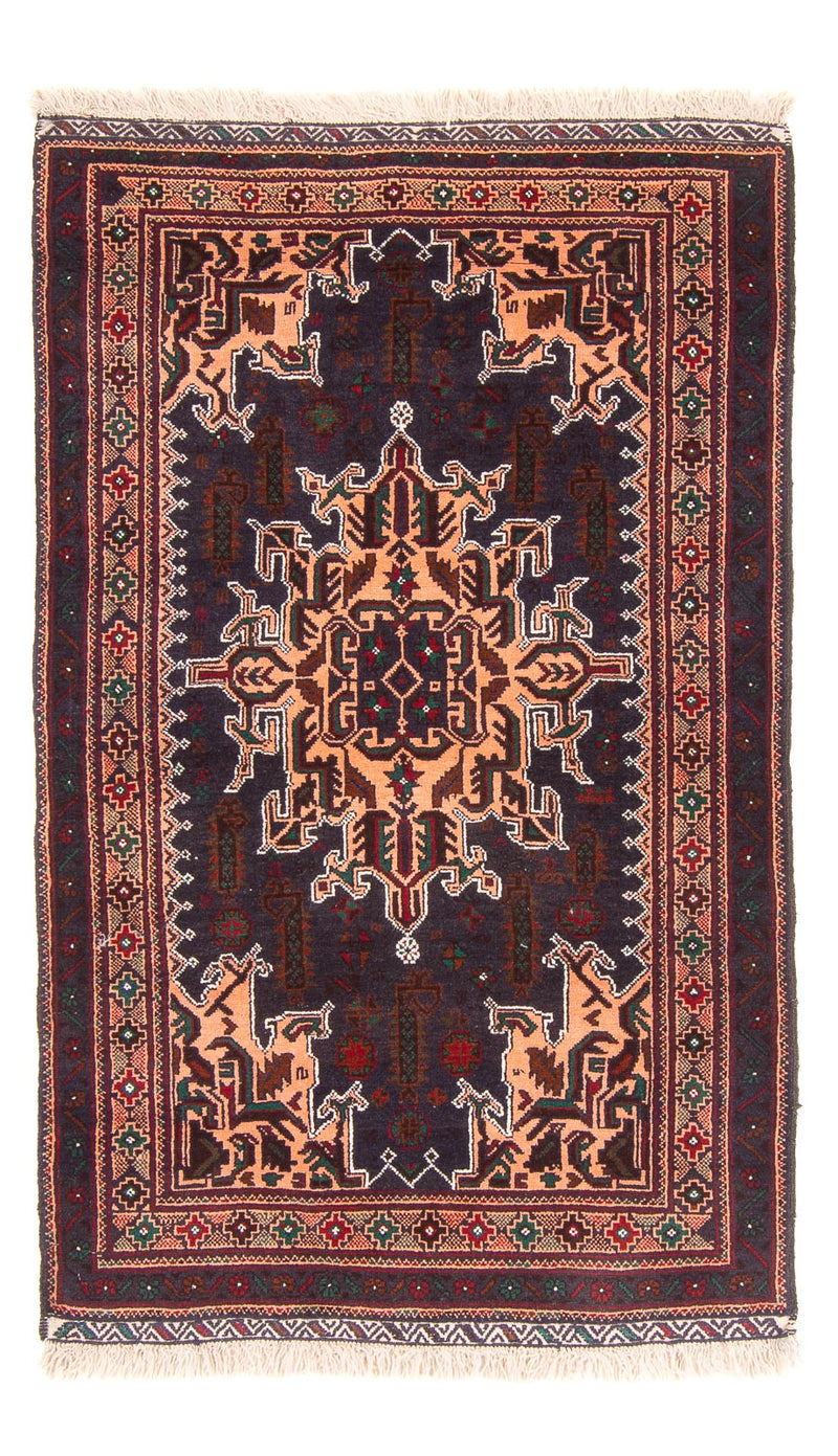 Baluch tapijt - 150 x 89 cm - donkerblauw
