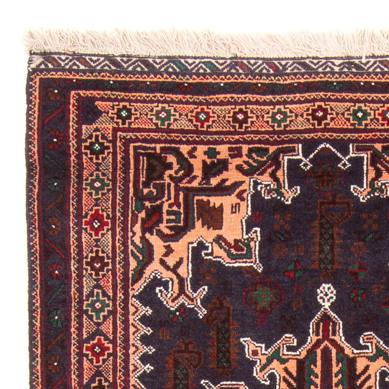 Baluch tapijt - 150 x 89 cm - donkerblauw