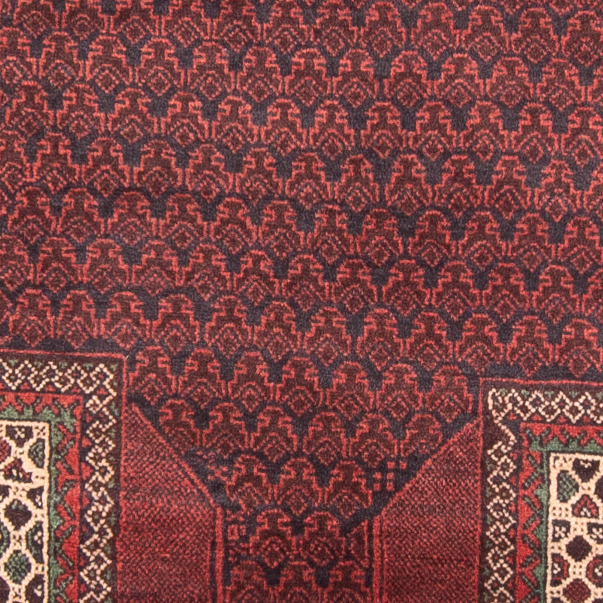 Baluch tapijt - Gebedskleed - 150 x 92 cm - donkerblauw