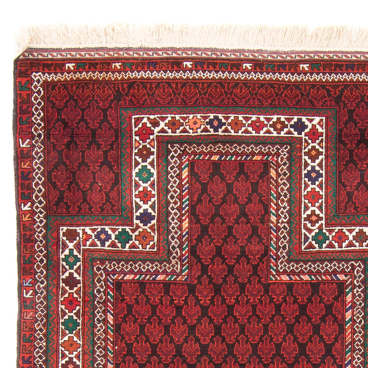 Baluch tapijt - Gebedskleed - 155 x 103 cm - rood