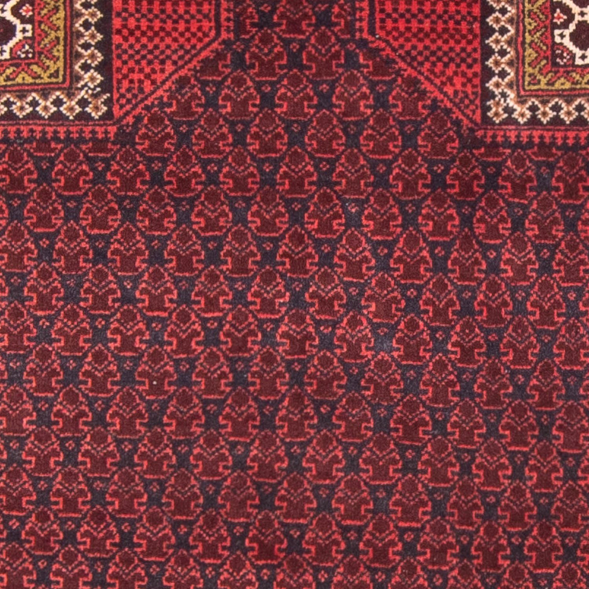 Baluch tapijt - Gebedskleed - 140 x 91 cm - donkerblauw