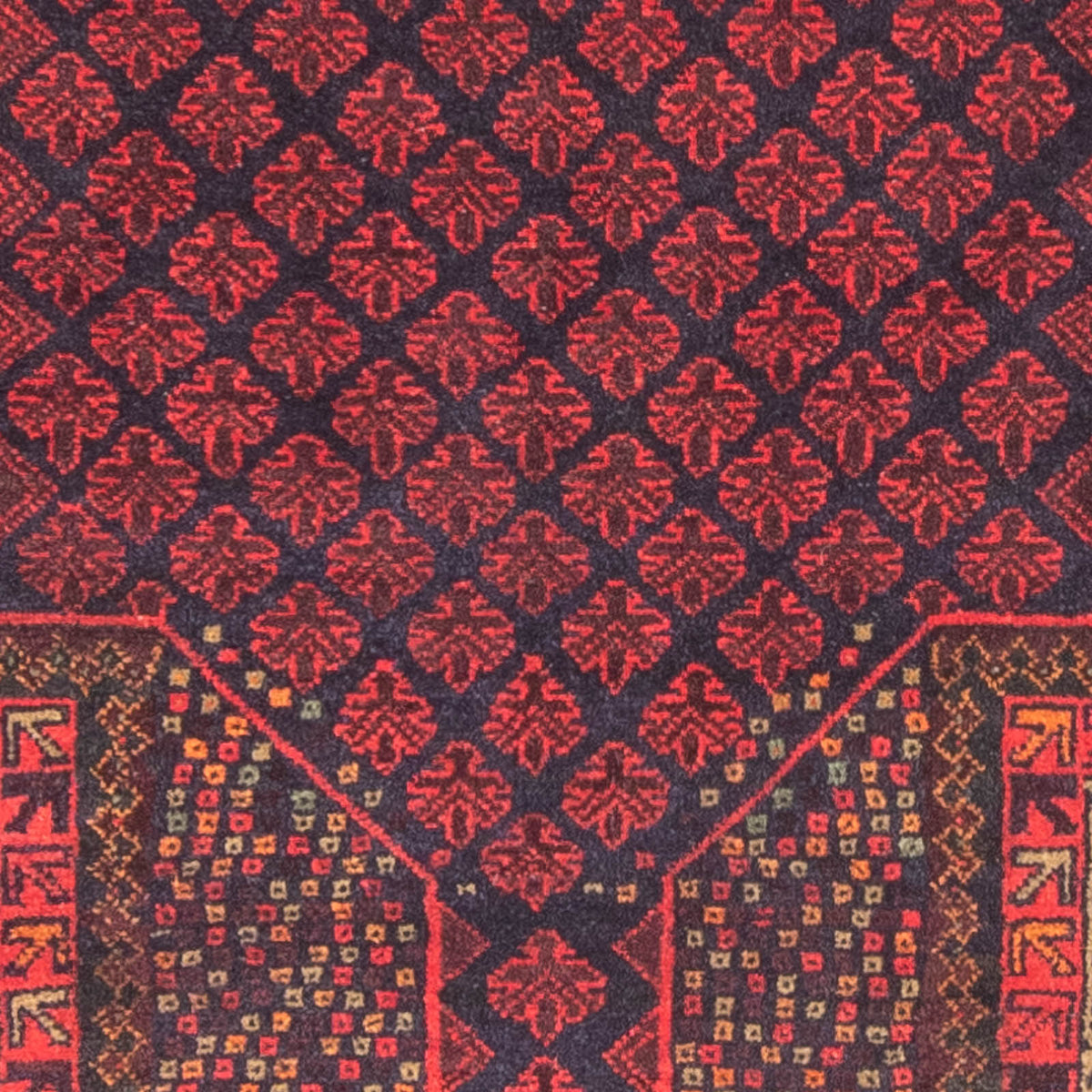 Baluch tapijt - Gebedskleed - 157 x 90 cm - donkerblauw