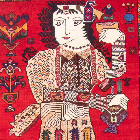 Baluch tapijt - 145 x 92 cm - rood