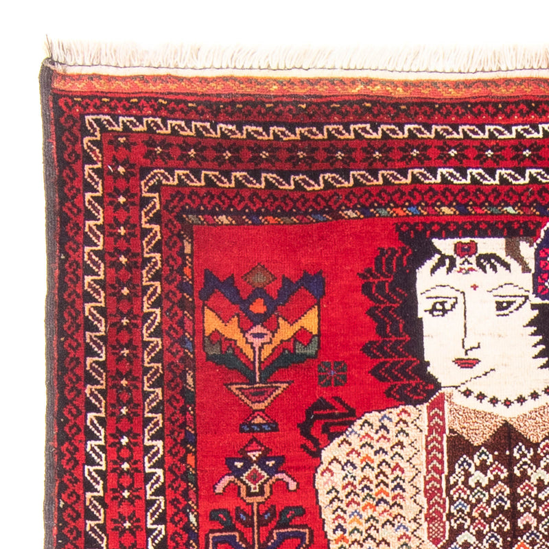 Baluch tapijt - 145 x 92 cm - rood