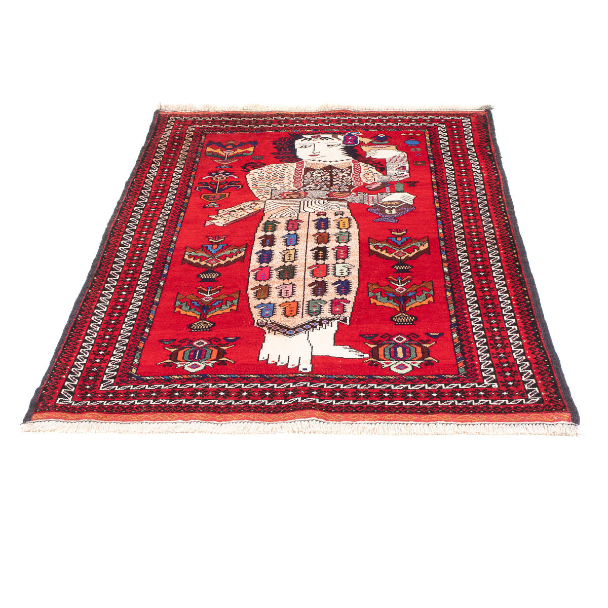 Baluch tapijt - 145 x 92 cm - rood