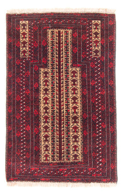 Baluch tapijt - Gebedskleed - 130 x 83 cm - beige