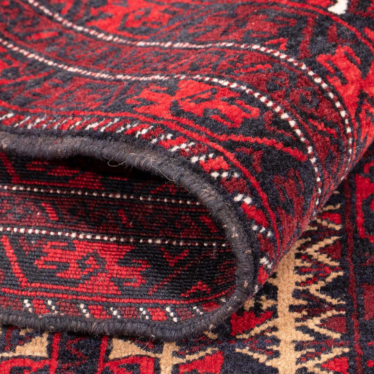 Baluch tapijt - Gebedskleed - 130 x 83 cm - beige