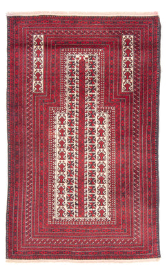 Baluch tapijt - Gebedskleed - 150 x 90 cm - beige
