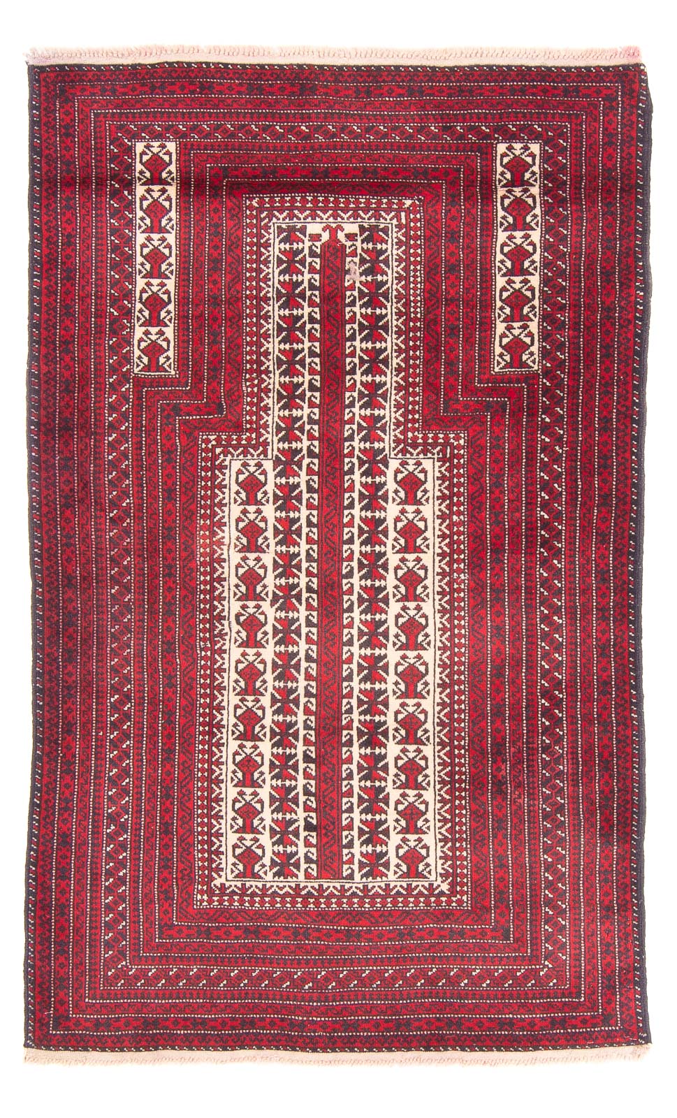 Baluch tapijt - Gebedskleed - 150 x 90 cm - beige