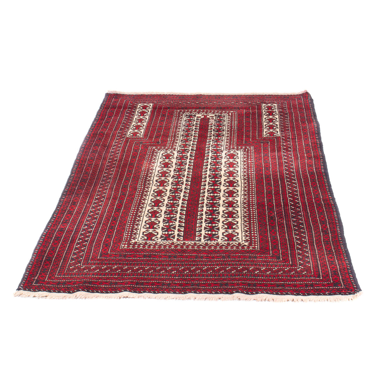 Baluch tapijt - Gebedskleed - 150 x 90 cm - beige