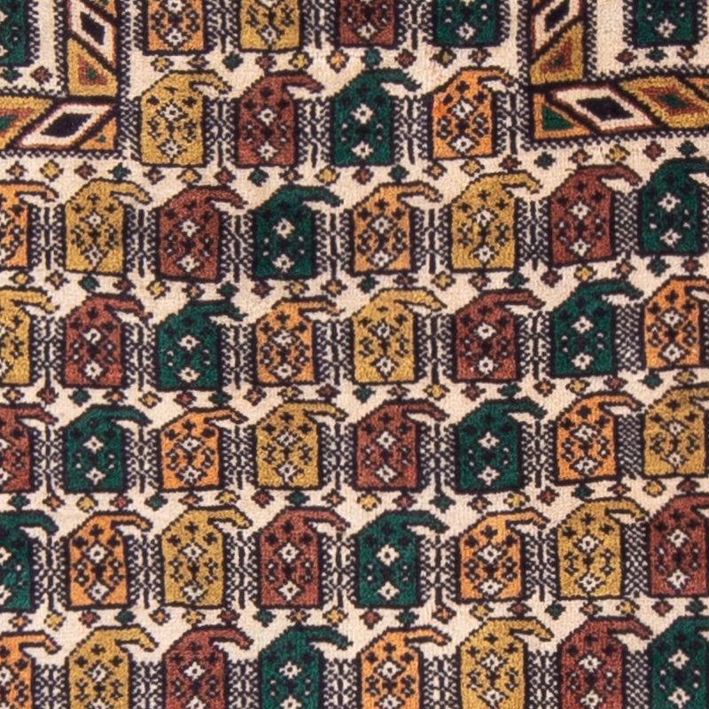 Baluch tapijt - Gebedskleed - 126 x 82 cm - veelkleurig