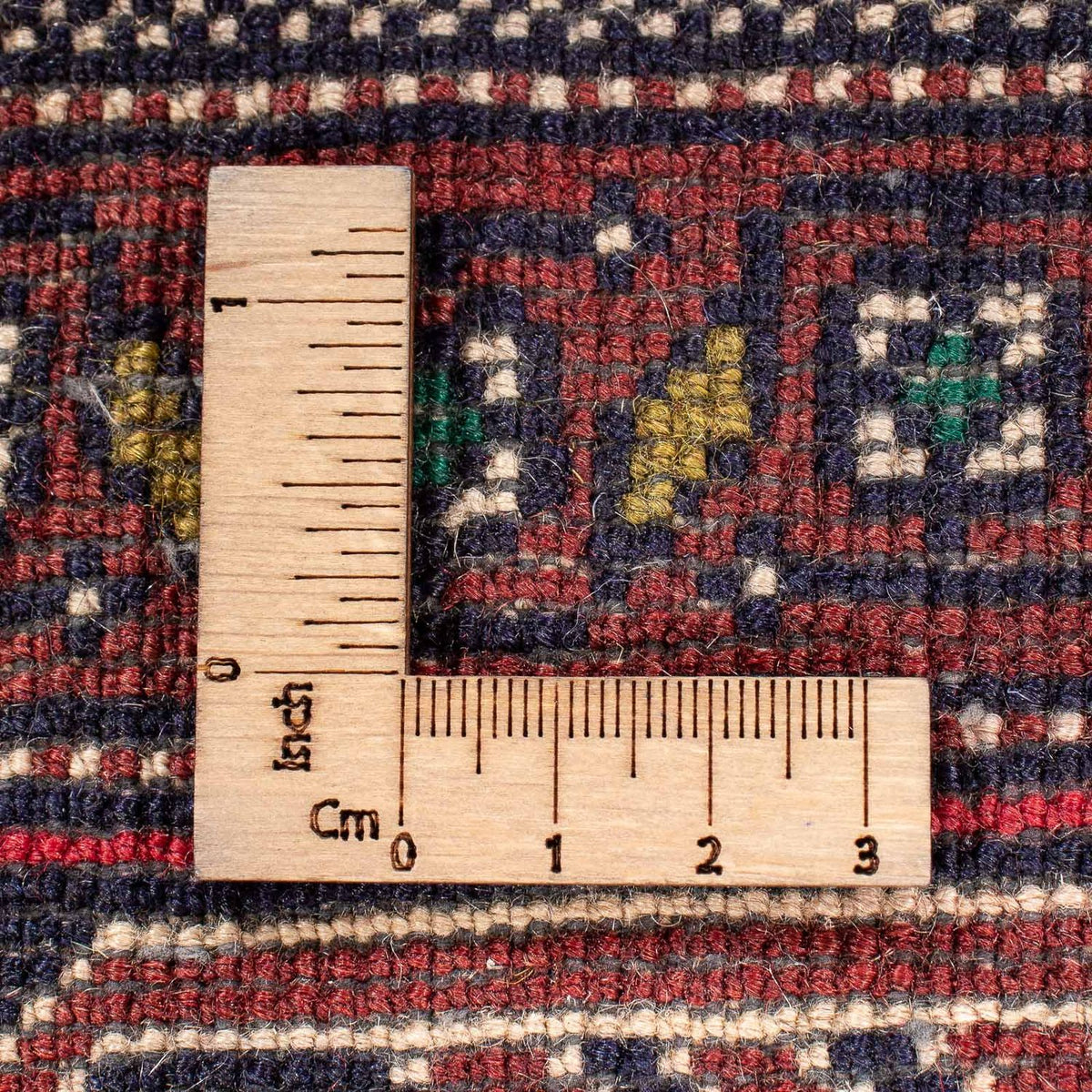 Baluch tapijt - Gebedskleed - 126 x 82 cm - veelkleurig