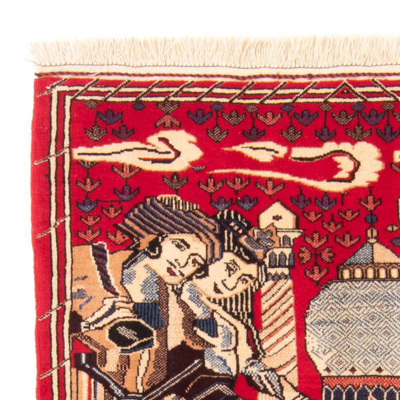 Baluch tapijt - 124 x 89 cm - veelkleurig