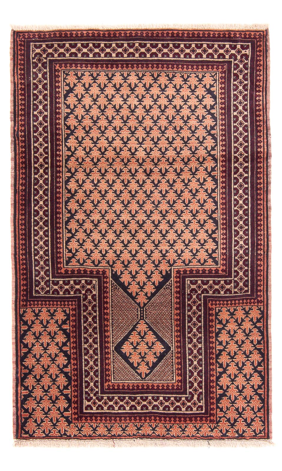 Baluch tapijt - Gebedskleed - 146 x 92 cm - beige
