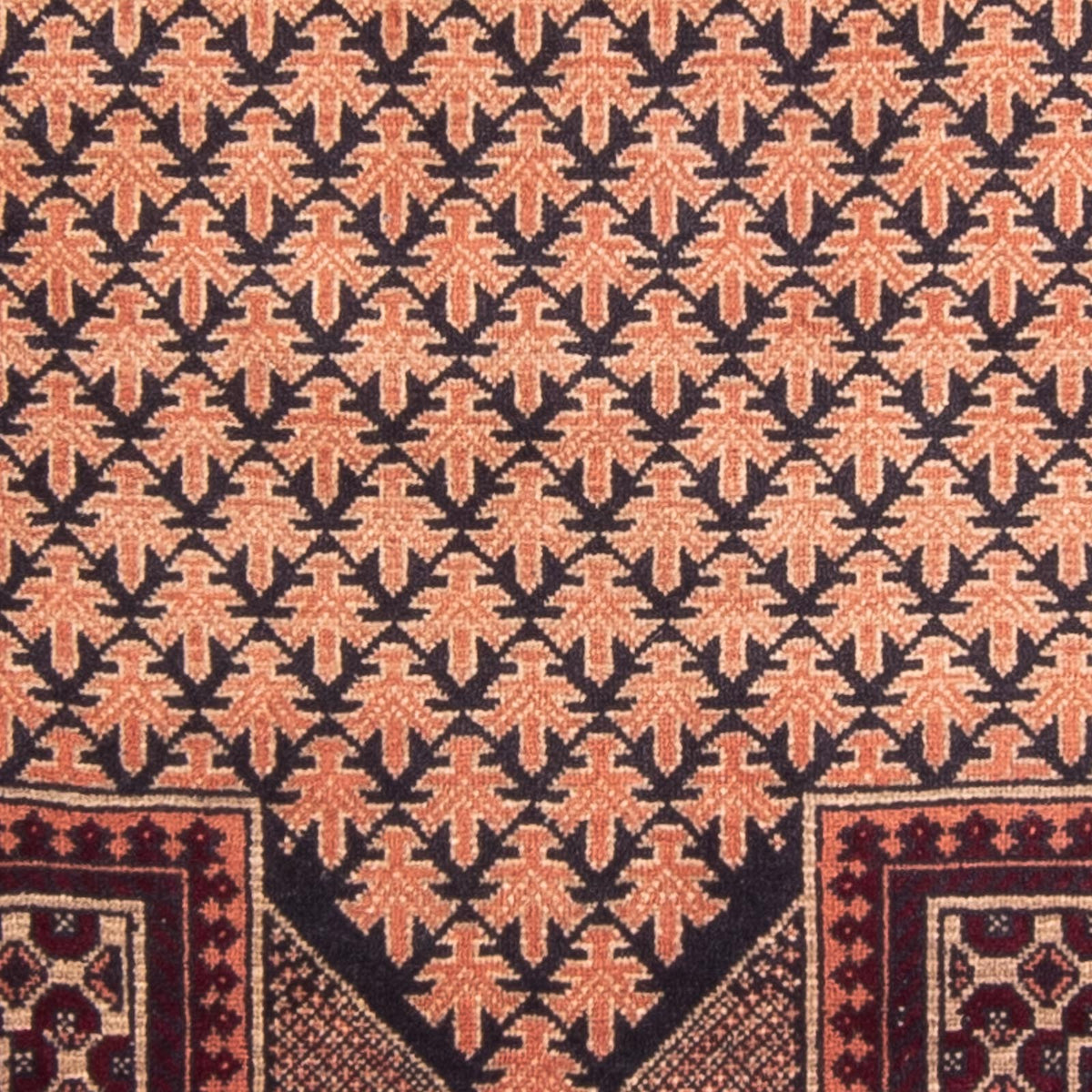 Baluch tapijt - Gebedskleed - 146 x 92 cm - beige