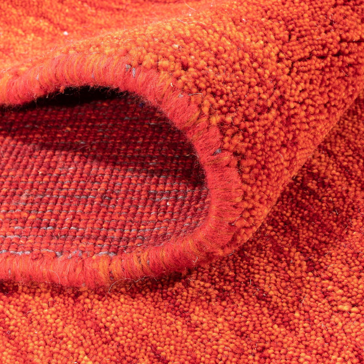 Loper Gabbeh Tapijt - Zacht - 256 x 86 cm - roest