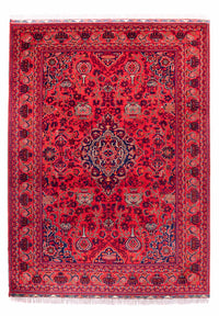 Afghaans tapijt - 355 x 256 cm - rood
