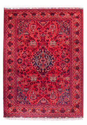 Afghaans tapijt - 355 x 256 cm - rood
