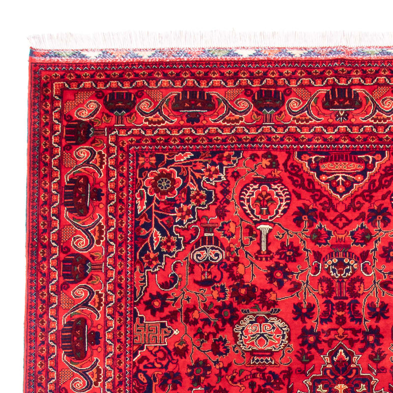 Afghaans tapijt - 355 x 256 cm - rood
