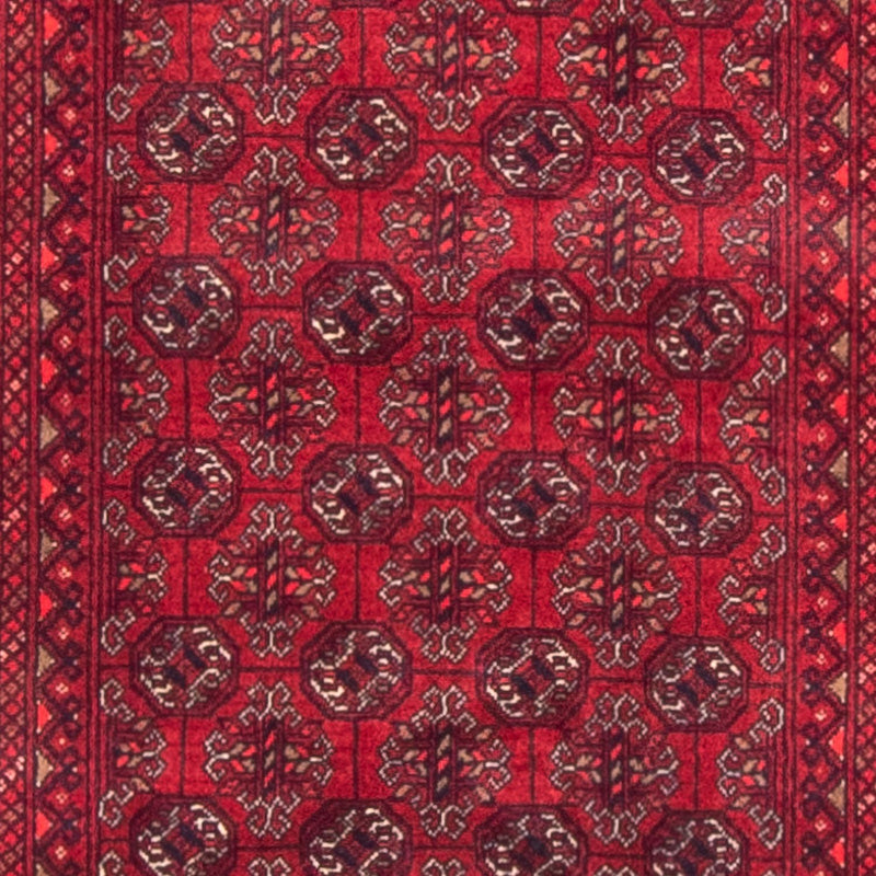 Loper Afghaans tapijt - Bukhara - 290 x 80 cm - rood