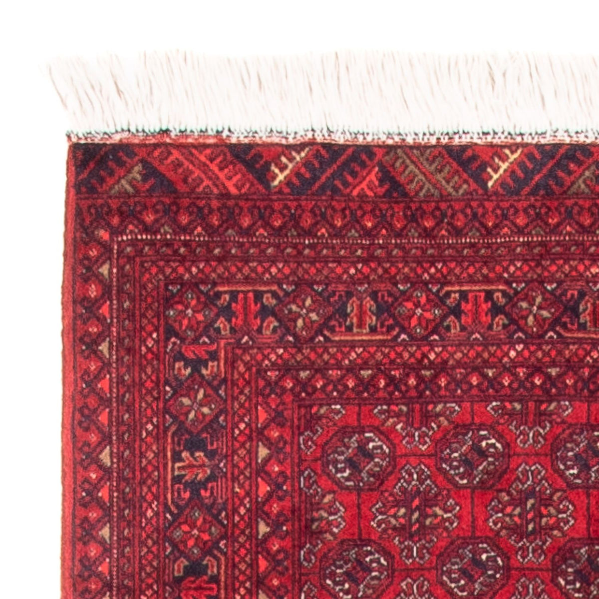 Loper Afghaans tapijt - Bukhara - 290 x 80 cm - rood