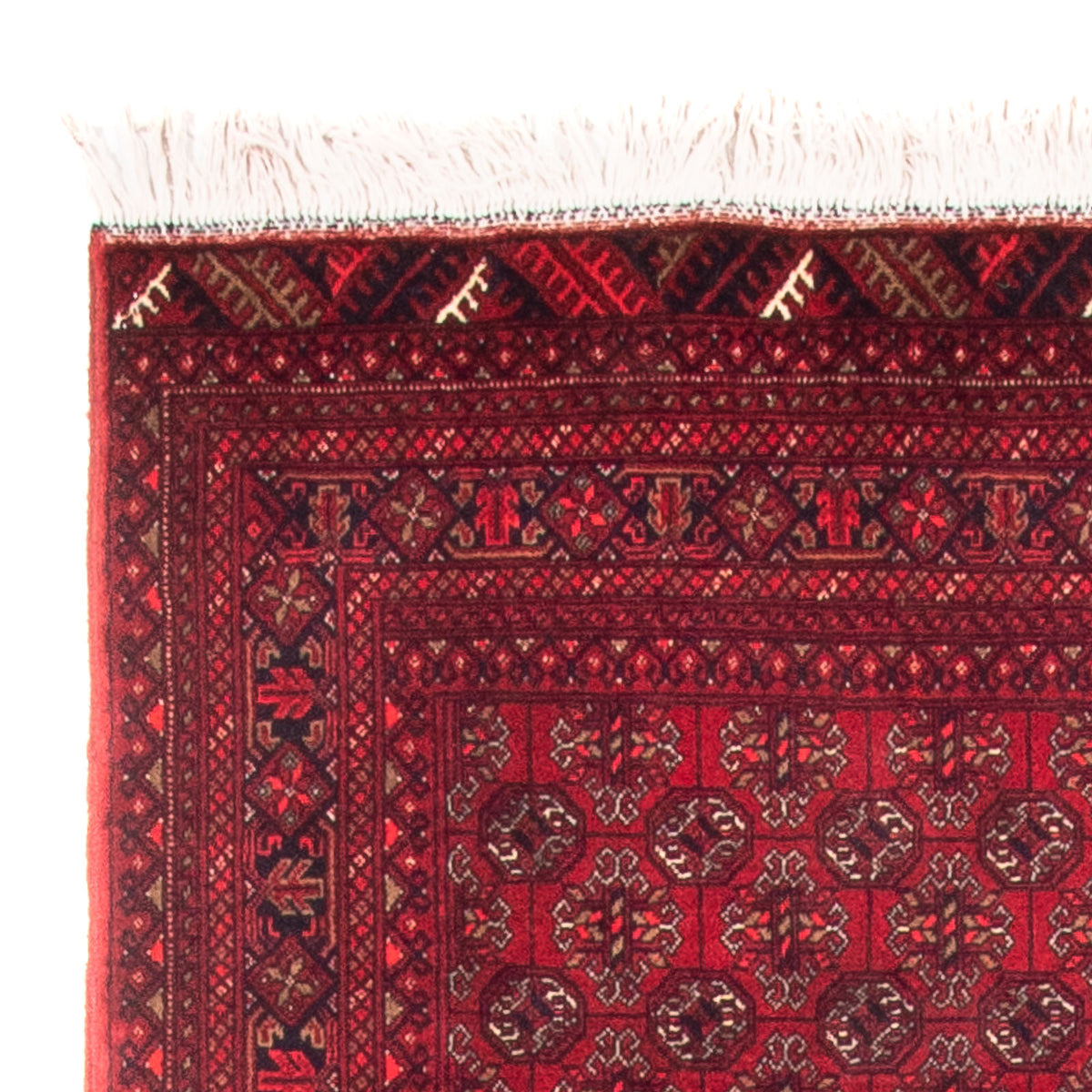 Loper Afghaans tapijt - Bukhara - 290 x 80 cm - rood