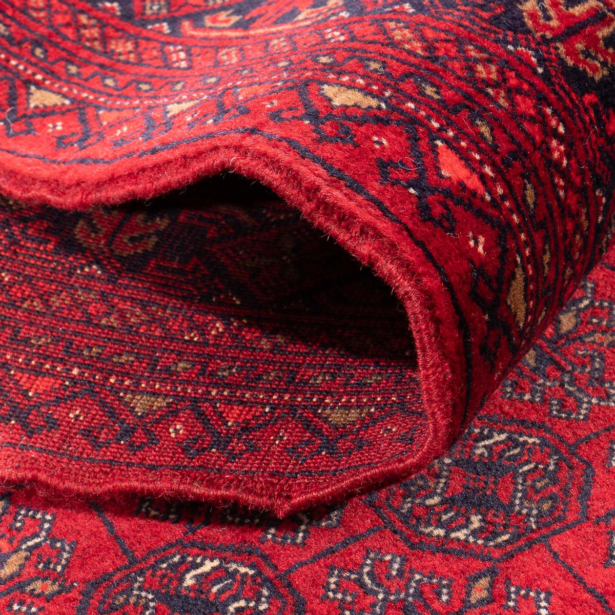 Loper Afghaans tapijt - Bukhara - 290 x 80 cm - rood