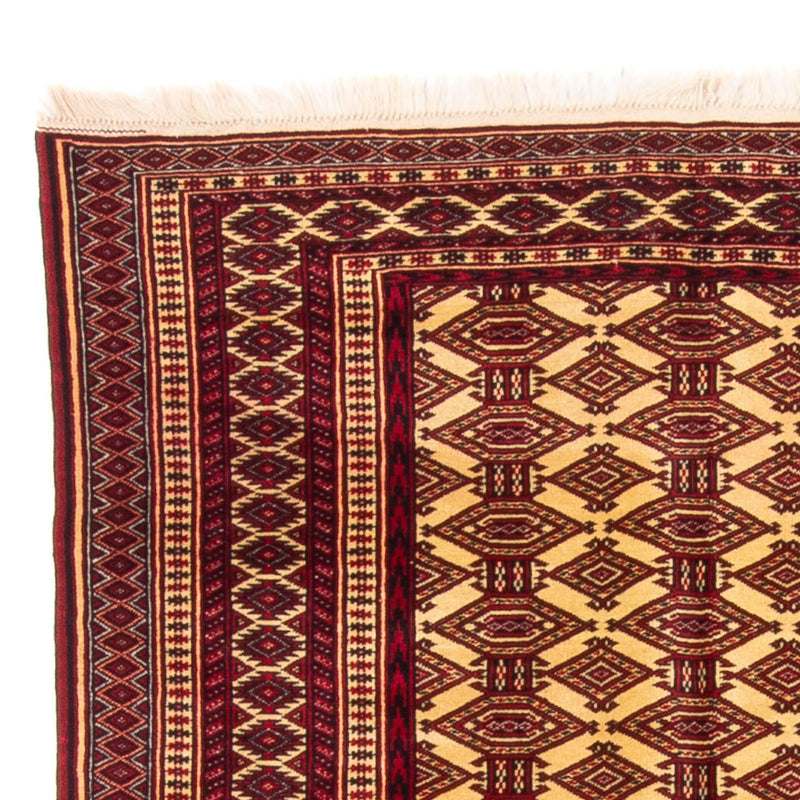Turkaman tapijt - 176 x 128 cm - beige