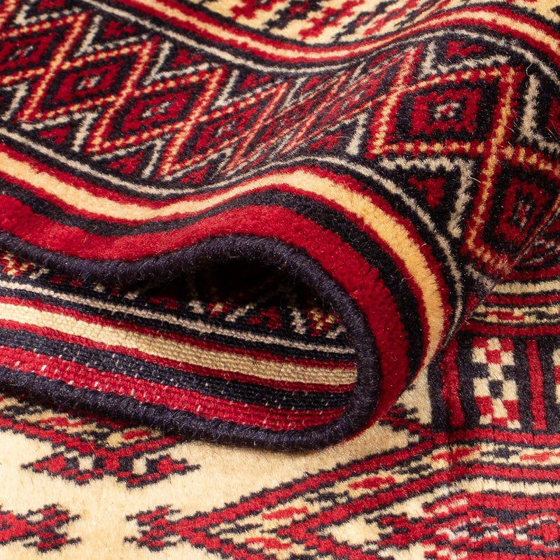 Turkaman tapijt - 176 x 128 cm - beige