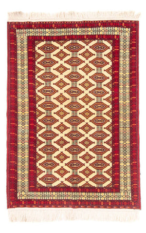 Turkaman tapijt - 167 x 120 cm - beige
