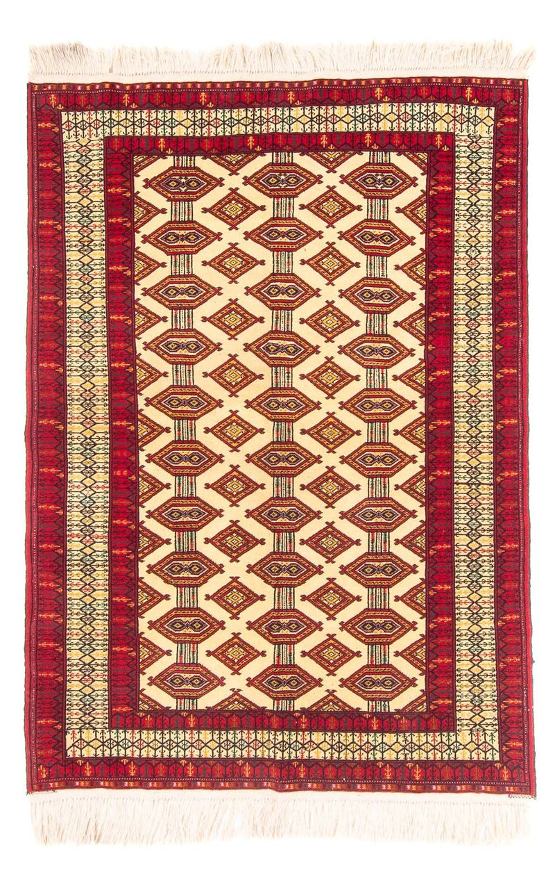 Turkaman tapijt - 167 x 120 cm - beige