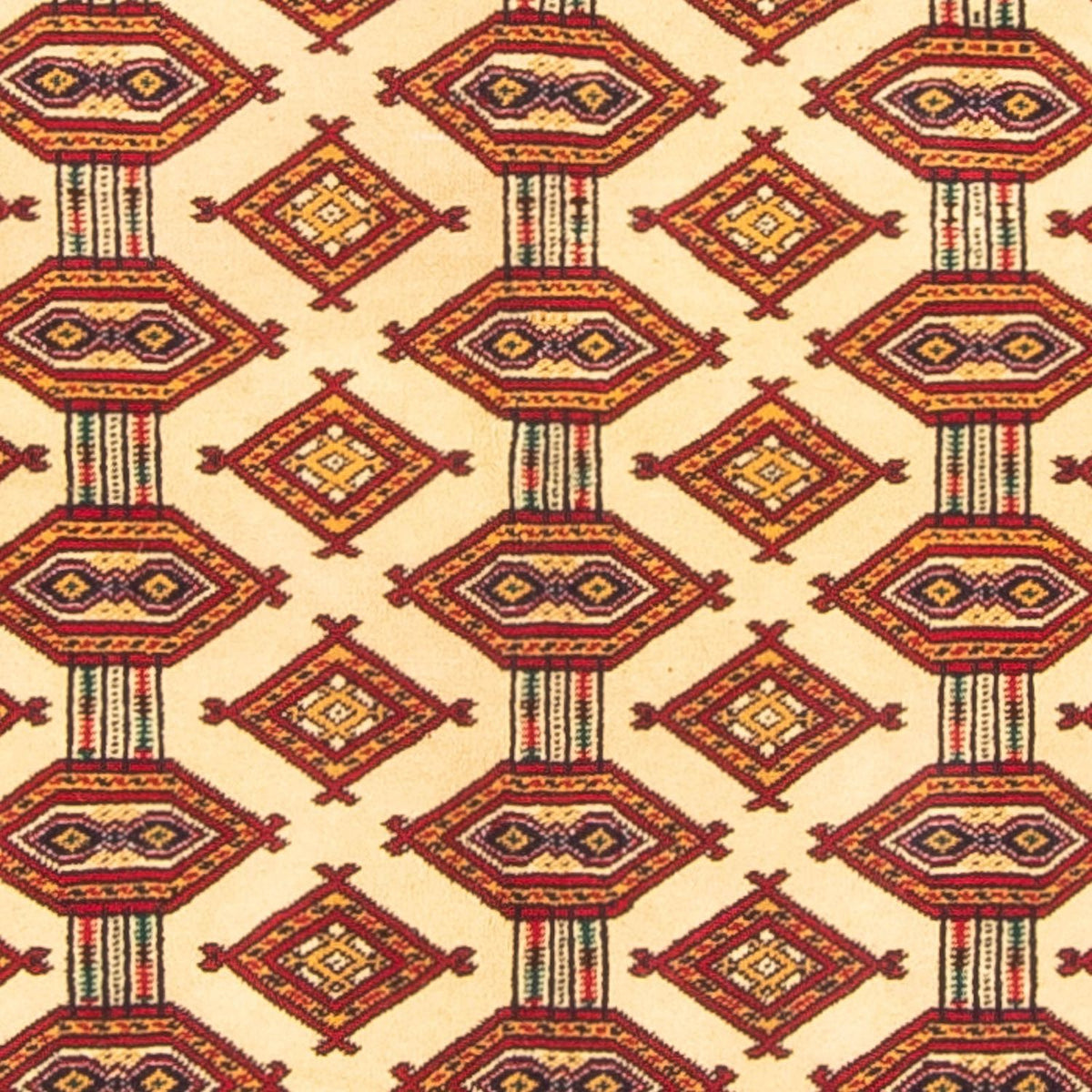 Turkaman tapijt - 167 x 120 cm - beige