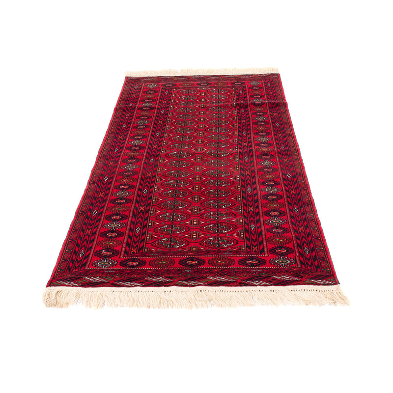 Loper Afghaans tapijt - 190 x 82 cm - rood