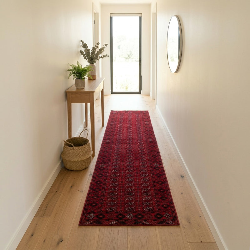 Afghaans tapijt 258x85cm - Oosters Tapijt