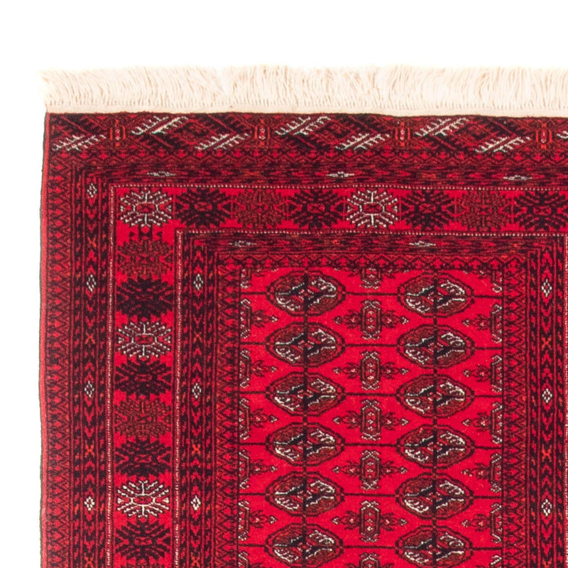 Loper Afghaans tapijt - Bukhara - 380 x 90 cm - rood