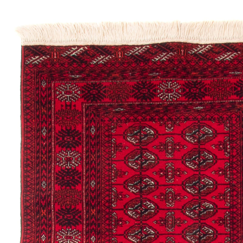 Loper Afghaans tapijt - Bukhara - 377 x 90 cm - rood